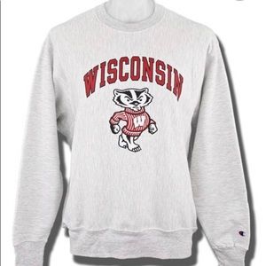 Champion Wisconsin sweatshirt brand new but no tags